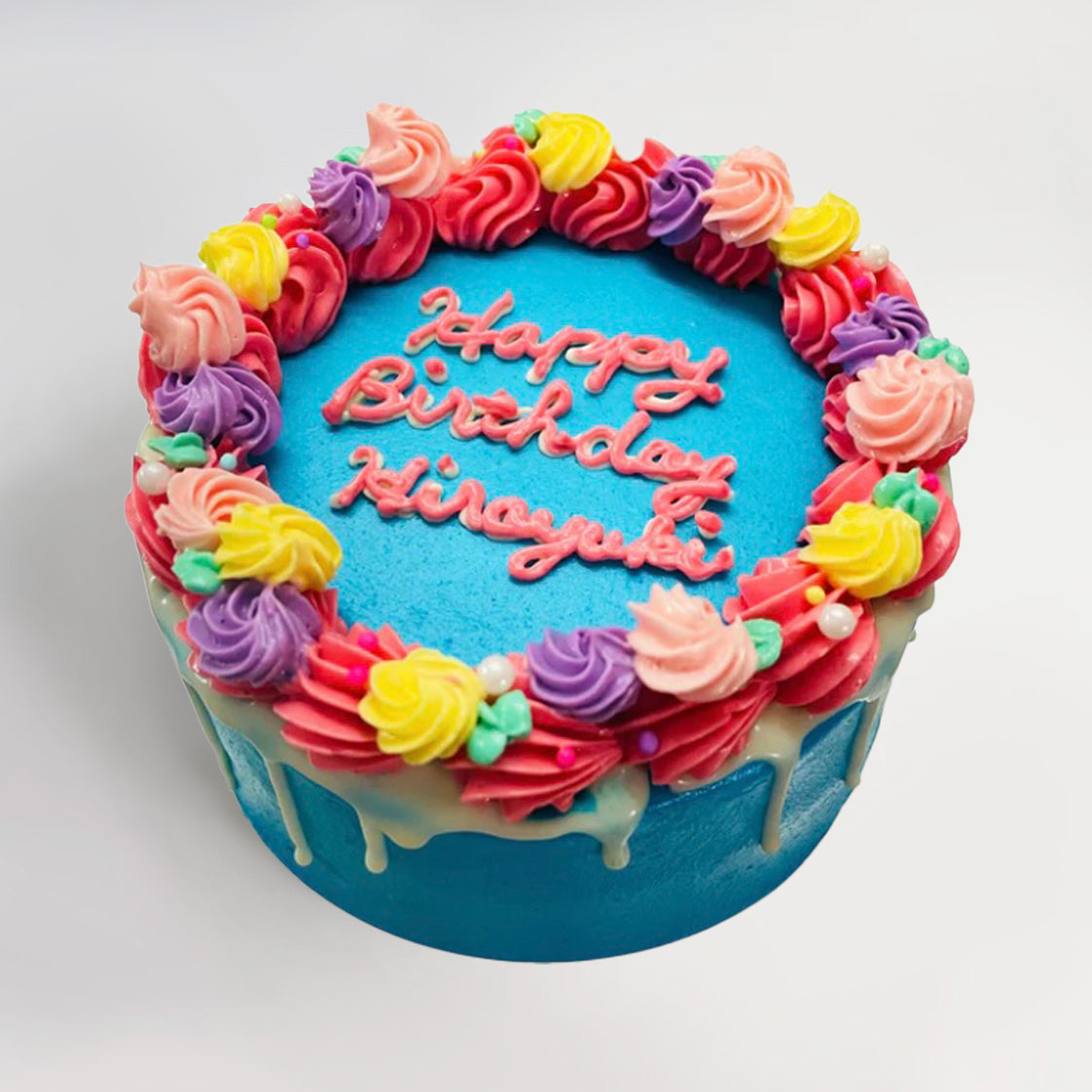 ケーキ オーダー cafemay6th セミオーダーケーキ T1 4号サイズ 👑👑👑 ご注文